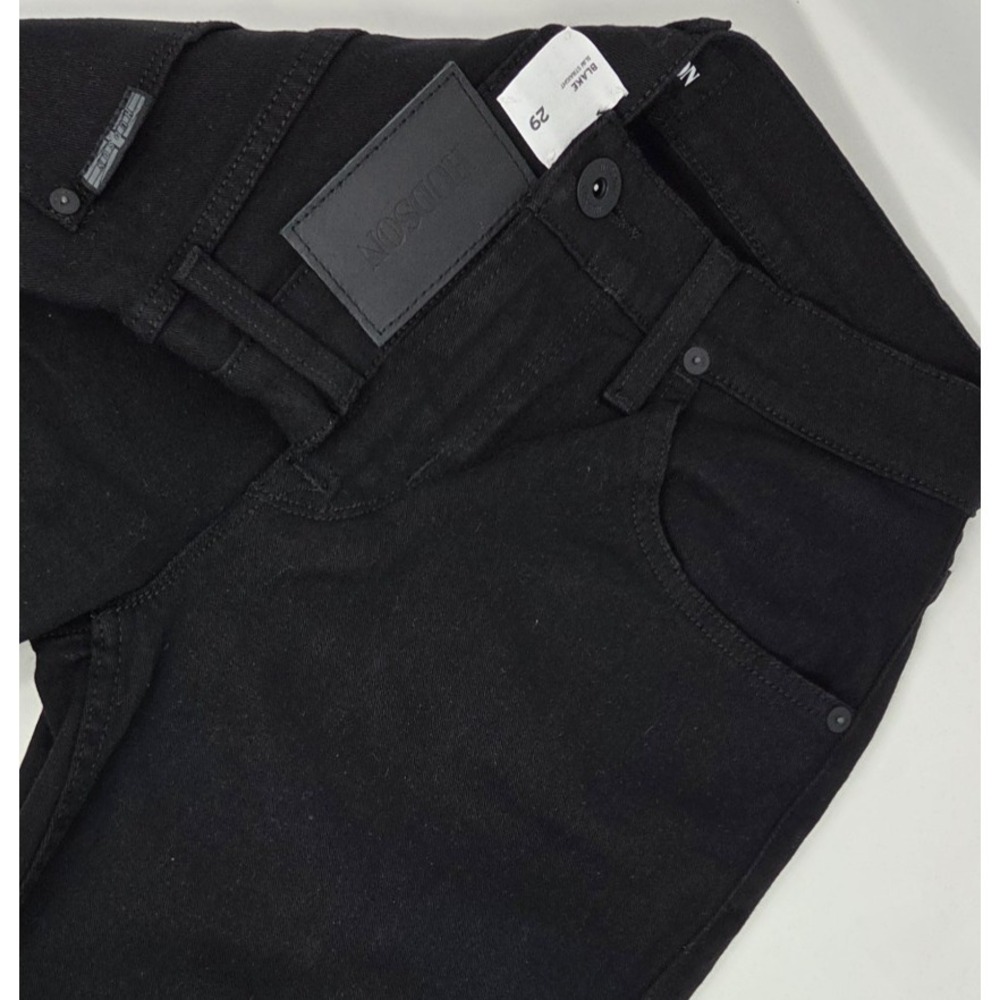 Hudson Blake Slim Straight Leg Black Jeans Mens Size 29 Inseam 34" NWOT